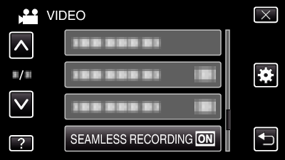 SEAMLESS RECORDING